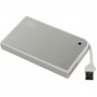 Внешний корпус для HDD/SSD AgeStar 3UB2A14 SATA II пластик/алюминий белый 2.5"