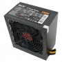 Блок питания Ginzzu CB550 12CM black,24+4p,PCI-E(6+2), 4*SATA,3*IDE,оплетка MB, кабель питания