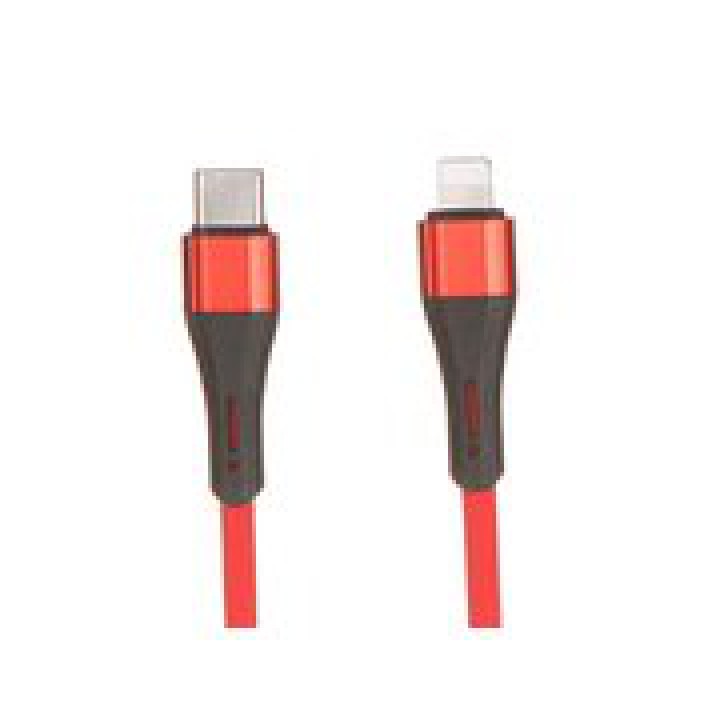 LDNIO LD_B4617 LC961/ USB кабель PD: Type-C--Lightning/ 1m/ 2A/ медь: 112 жил/ Нейлоновая оплетка/ R